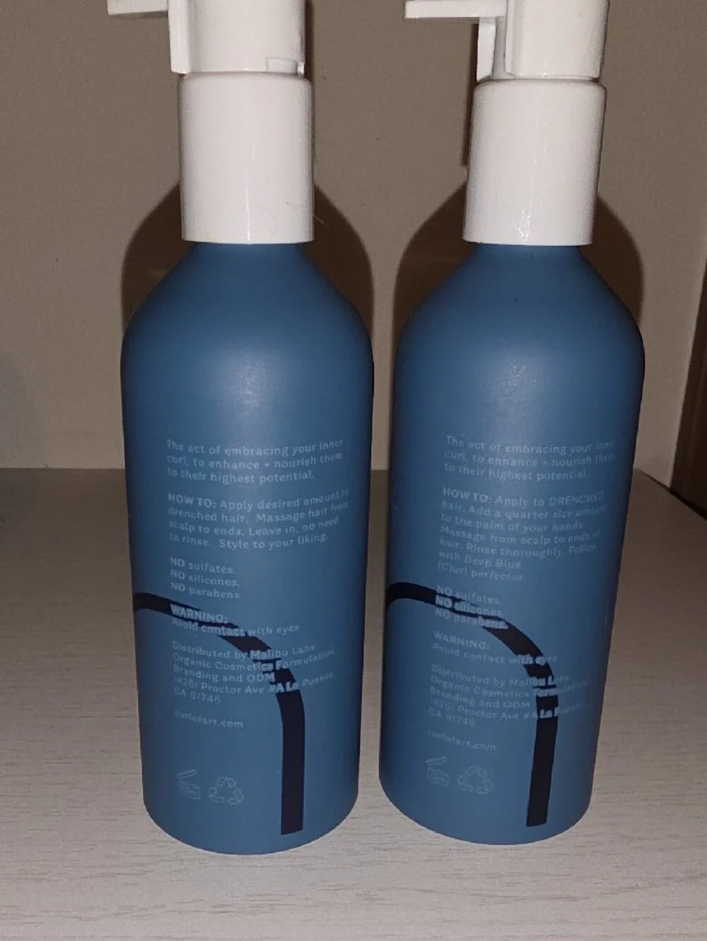 Deep Blue Curl & Drenched Co-Wash - Hydrating Styling